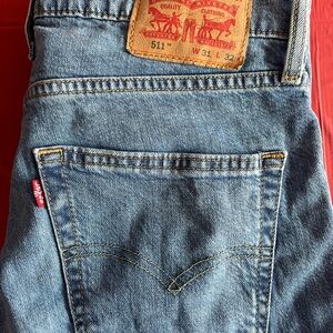 Levi’s 511 Slim Fit Blue Jeans 31x32